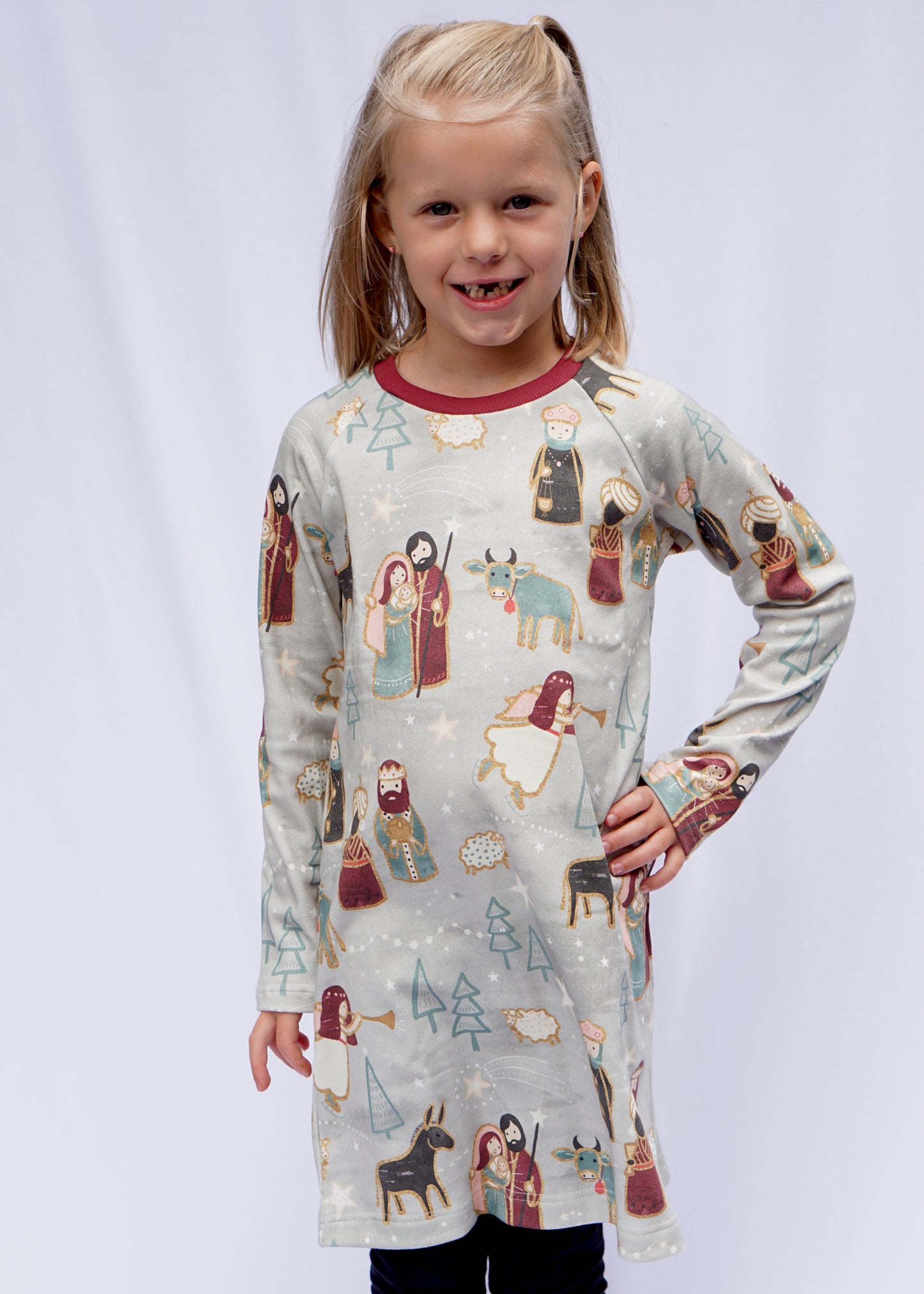 Nativity Dress in Organic Cotton