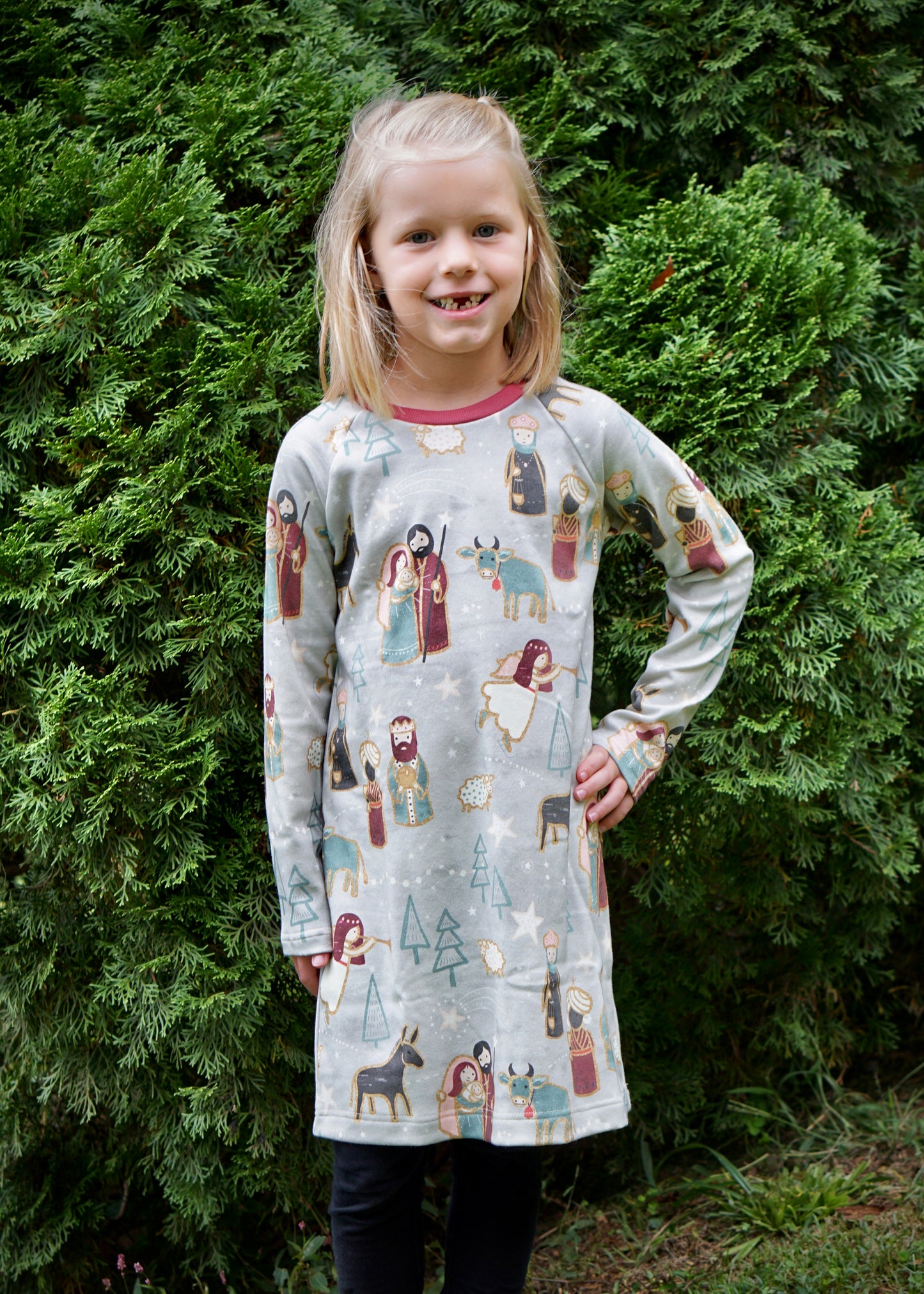 Nativity Dress in Organic Cotton