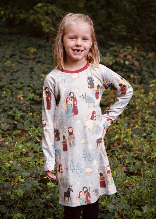 Nativity Dress in Organic Cotton